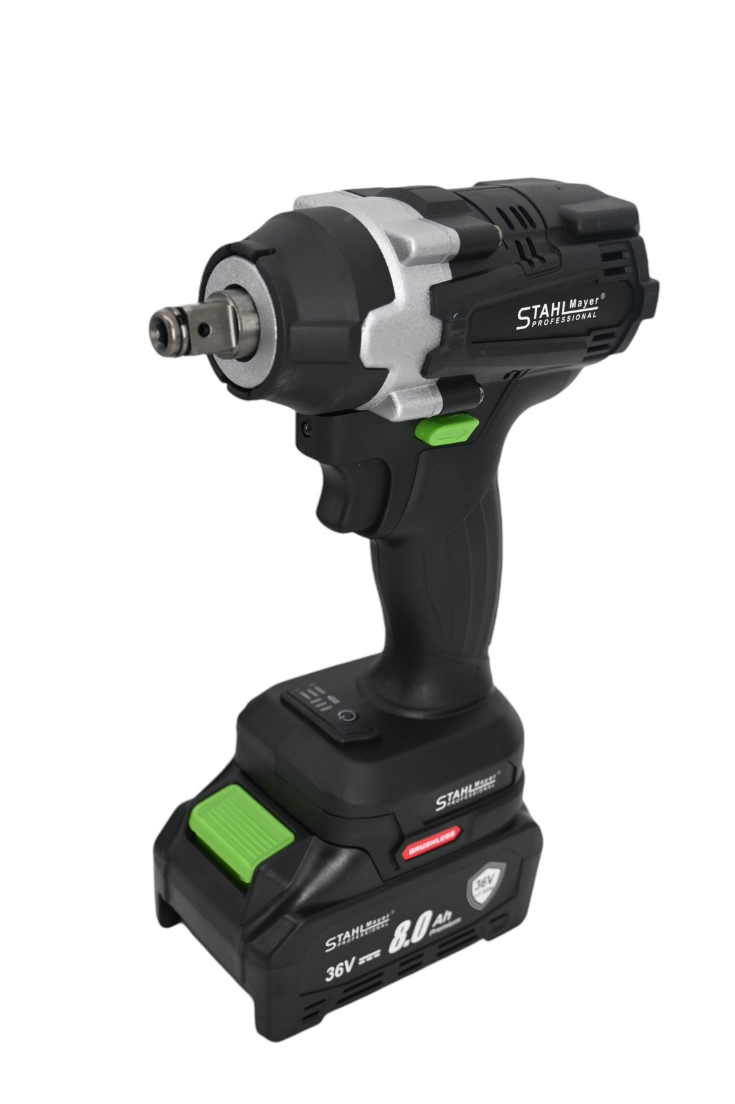 Комбиниран Акумулаторен ударен гайковерт 36V, 850Nm STAHLMAYER