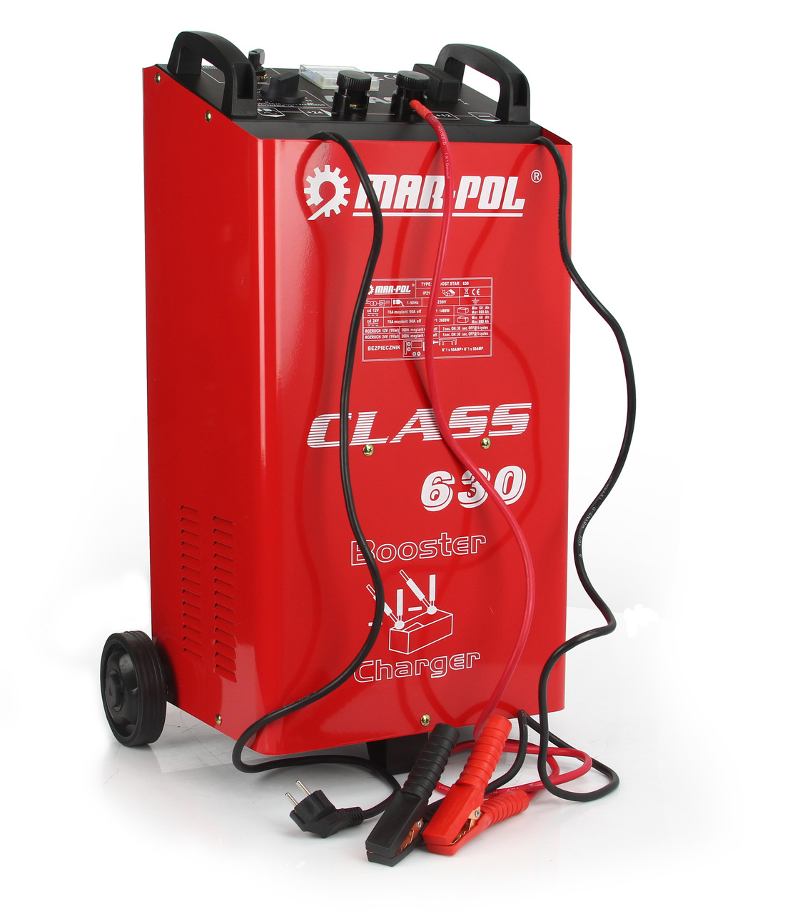 Зарядно-стартерно устройство за акумулатори CLASS 630 (60-800Ah) MAR-POL