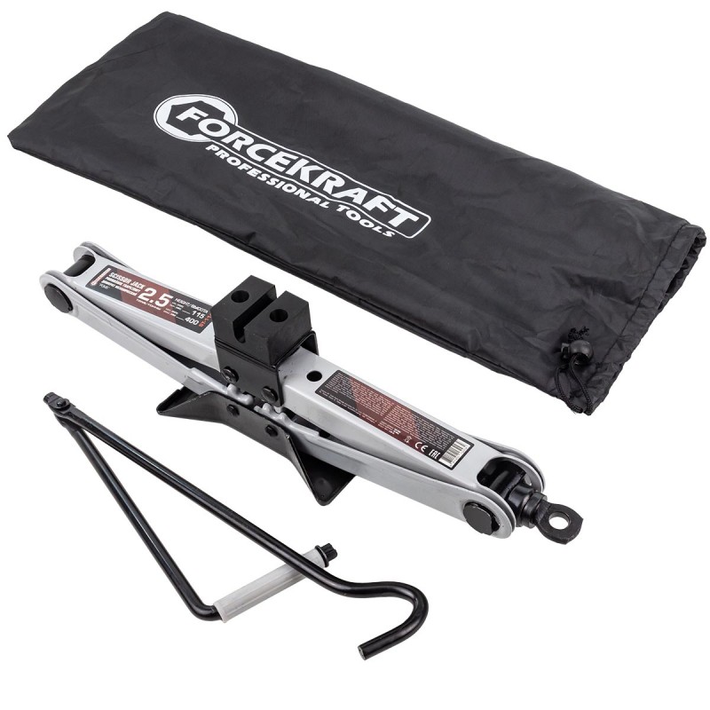 Механичен крик тип жаба 2.5 тона, 115-400 мм, FORCEKRAFT