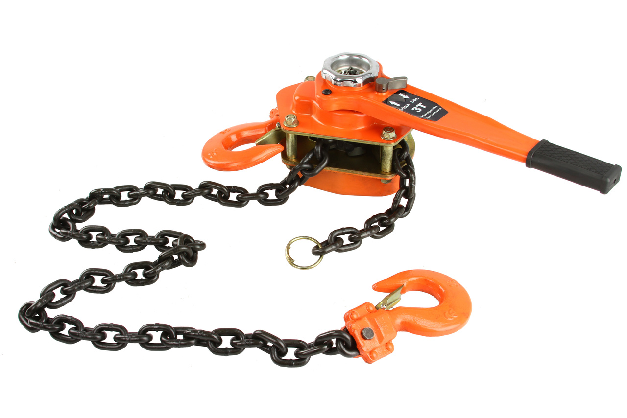 Ръчна верижна лебедка с тресчотка 3 тона MAR-POL