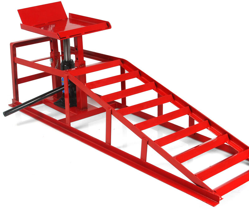 Комплект от 2 авто рампи с хидравличен крик 5 тона MAR-POL