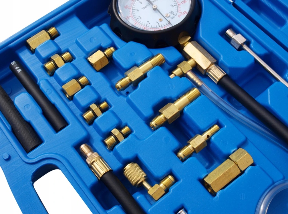 Тестер за налягане на гориво и масло 21 части, HAWEK