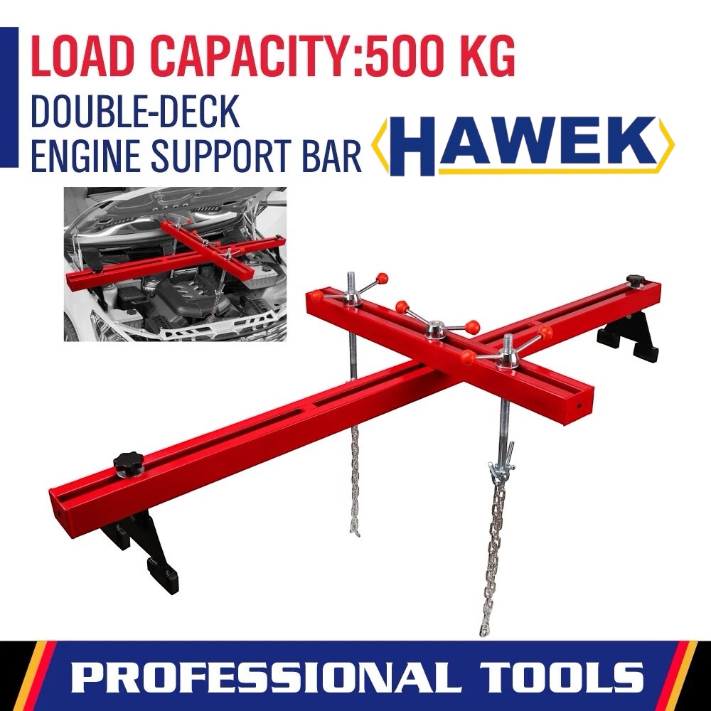 Греда за двигатели с напречна греда 180/90см 500кг HAWEK