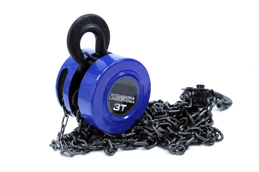 Ръчна верижна лебедка 2.5м, 3000кг