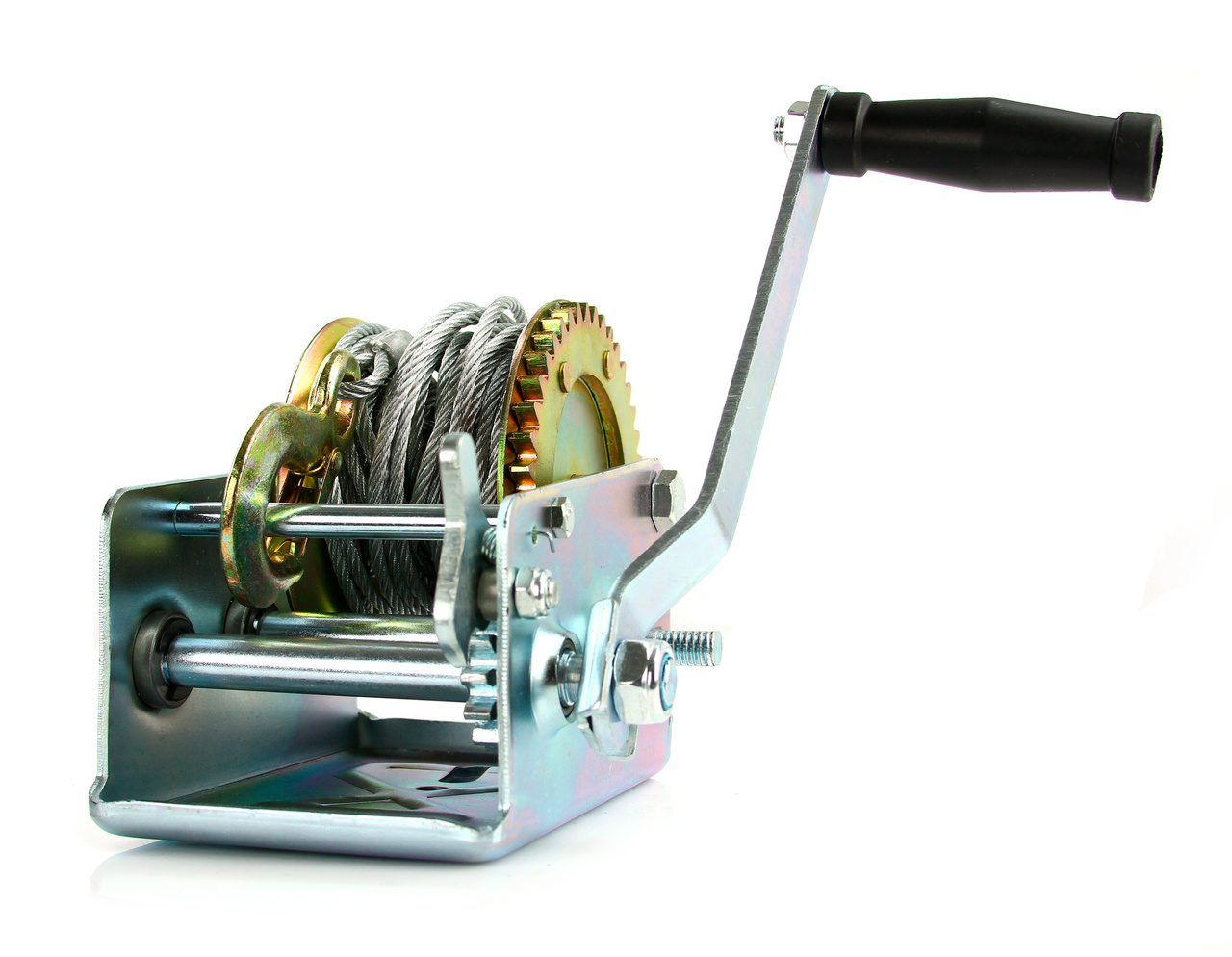 Ръчнa лебедка със стоманено въже 1130кг, MAR-POL