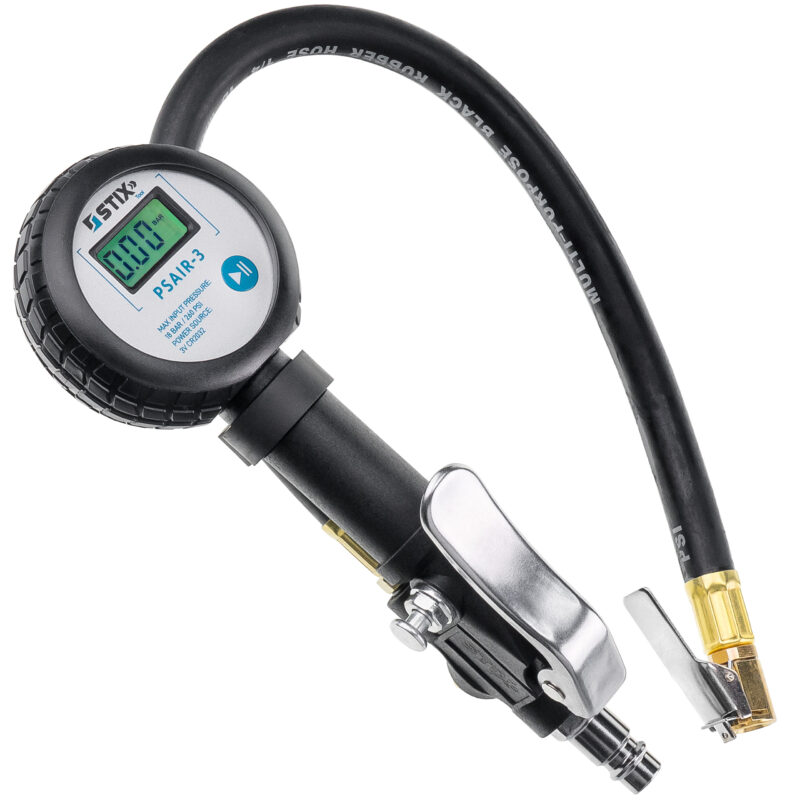Пистолет за помпане на гуми с цифров манометър  STIX