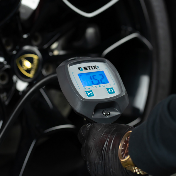 Пистолет за помпане на гуми с дигитален манометър LCD дисплей STIX