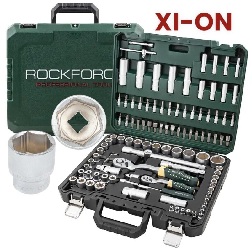 Гедоре 108 части ROCKFORCE XI-ON – със специални вложки