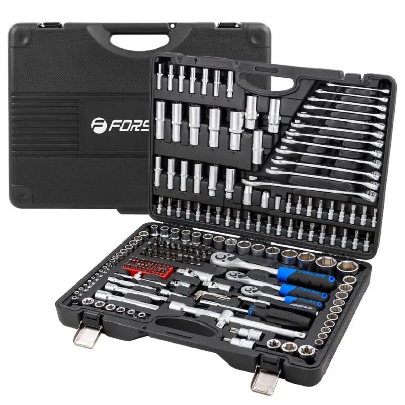 Комплект гедоре 216 части 1/4", 3/8" и 1/2" FORSAGE