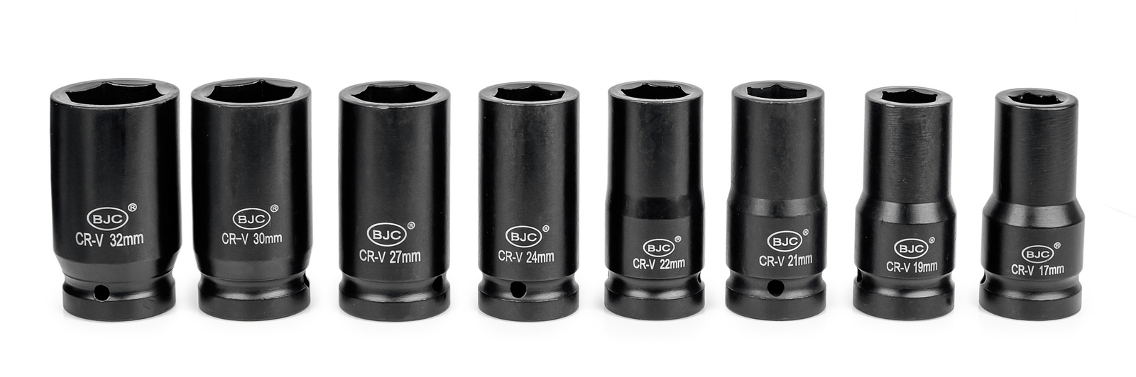 Комплект ударни вложки 3/4" 17–32мм, 8 части BJC