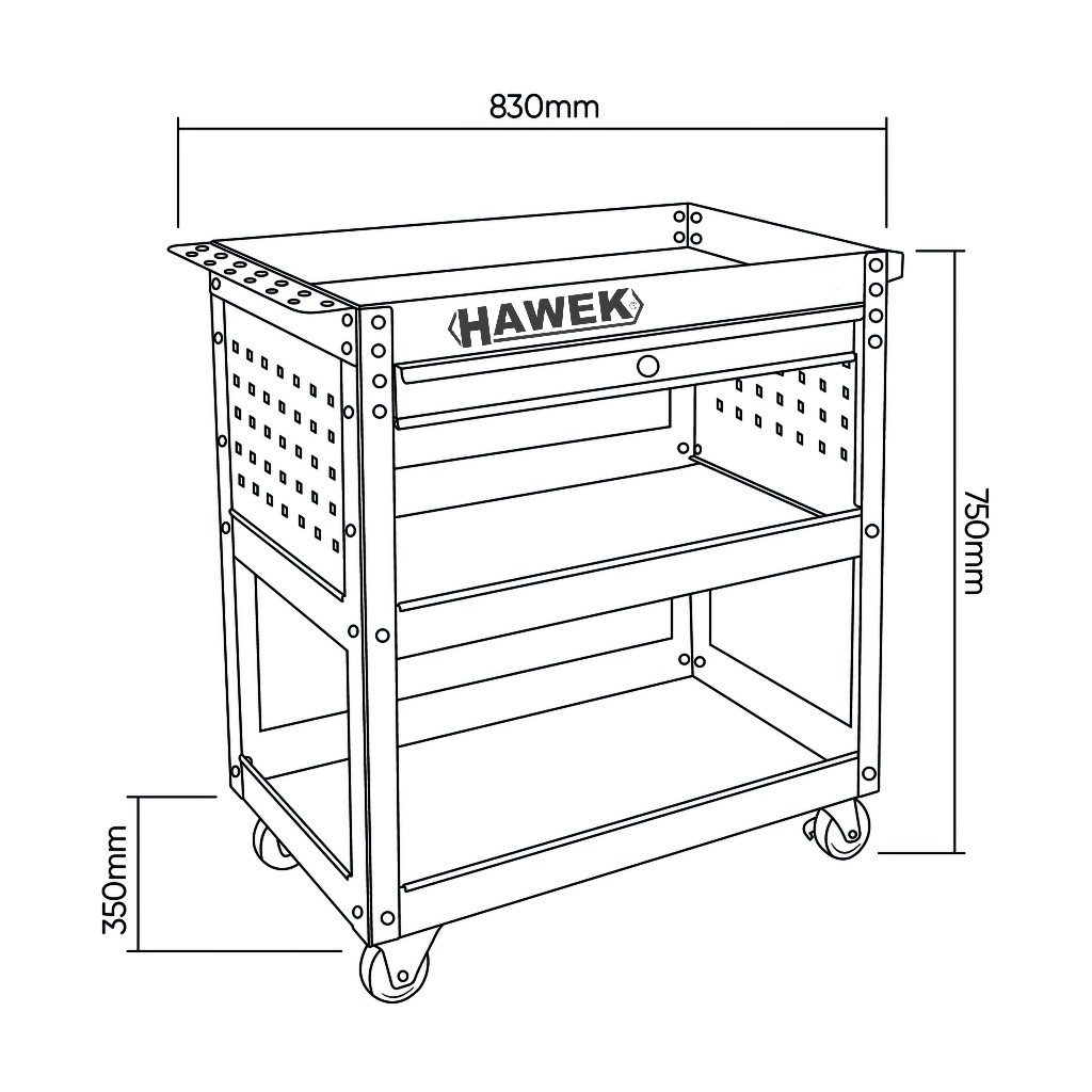 kolichka-za-instrumenti-s-tri-rafta-postavka-za-otvertki-i-chekmedzhe-hawek-hw-1191-5
