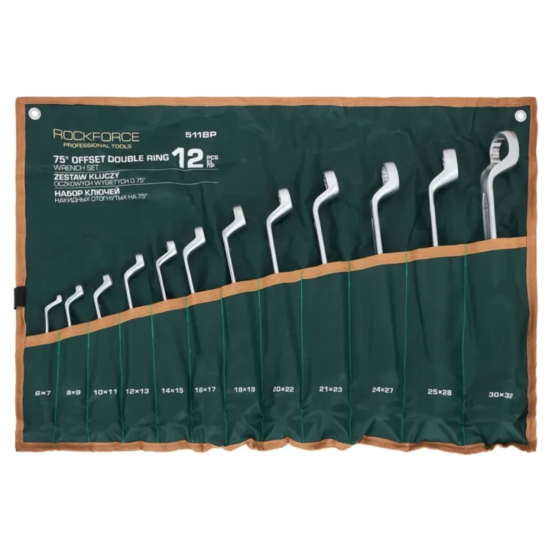 Комплект звездогаечни ключове лули 6 – 32 мм 12 части ROCKFORCE