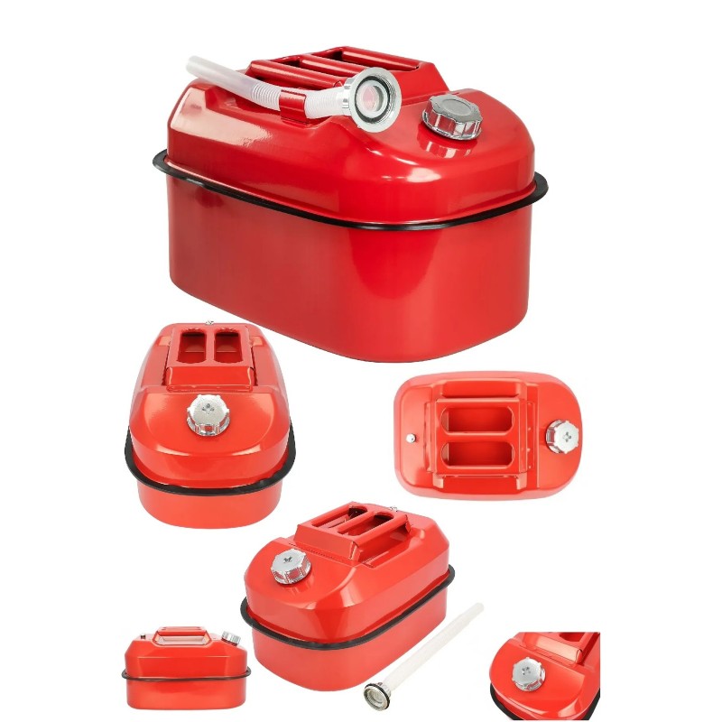 Метална туба за гориво с накрайник - 20 литра