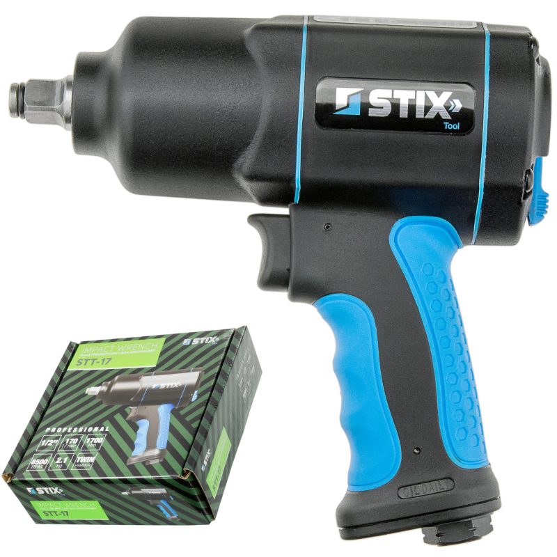 Пневматичен ударен гайковерт 1/2", 1700 Nm, STIX TOOL