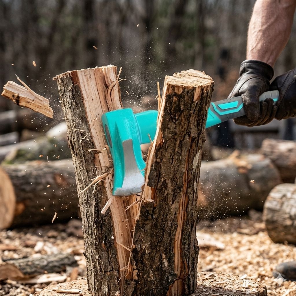 Брадва тип клин 40 см с дръжка от фибростъкло