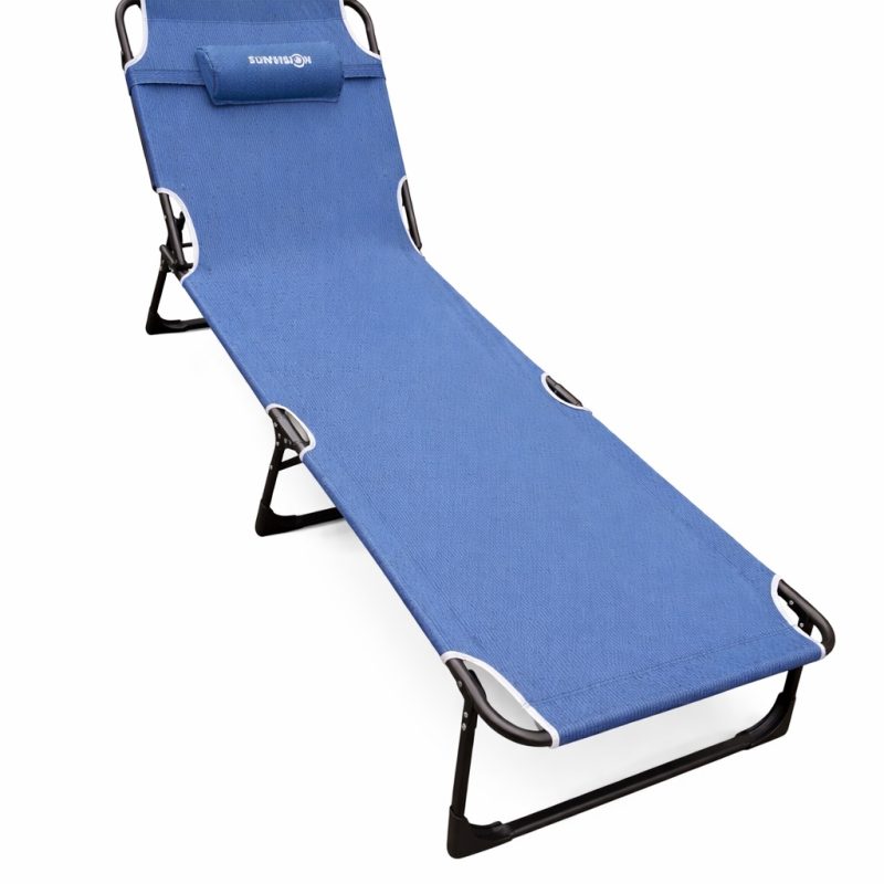 Сгъваемо походно легло тип шезлонг SUNVISION SV-3998