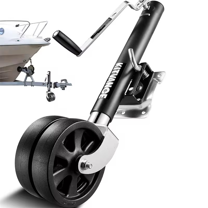 Усилено опорно колело за ремарке и каравана с двойна гума – 680 кг