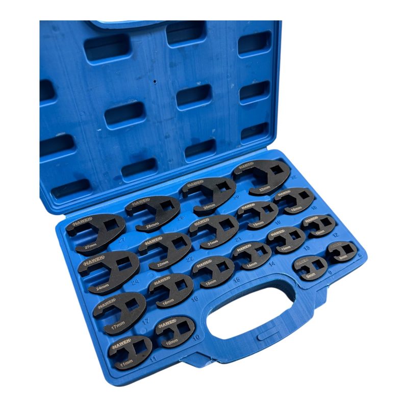 Комплект ключове Пачи крак 19 части, 1/2" и 3/8" HAWEK