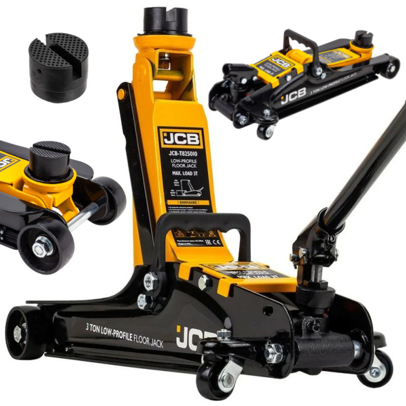 Нископрофилен хидравличен крик крокодил 3 тона, 85–385мм JCB