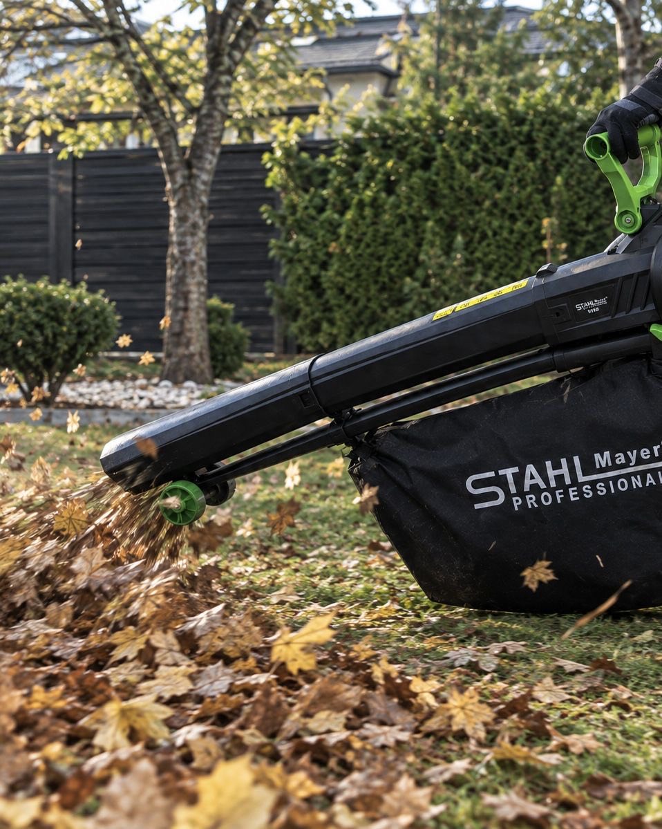 Акумулаторен листосъбирач 3 в 1 STAHLMAYER 2 × 36V, 8.0 Ah