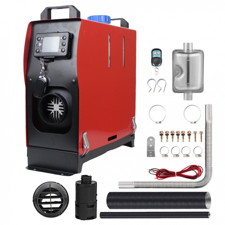 Суха дизелова печка 8 kW 12V/24V/220V за кемпер и каравана